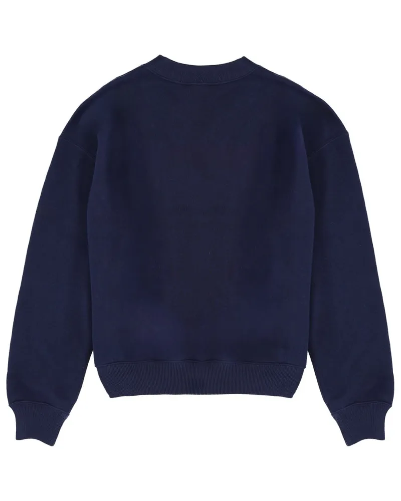 Ralph Lauren Logo Cotton Sweatshirt — Blue Blue