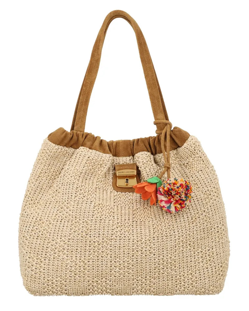 Marc Jacobs Women's Tote Bag Cristina Beige Polyethylene Handbags Hand Beige