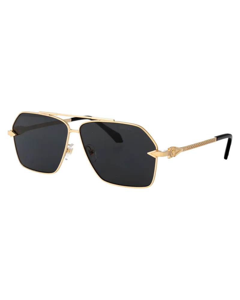 Versace Men's Sunglasses Gold Metal Gold