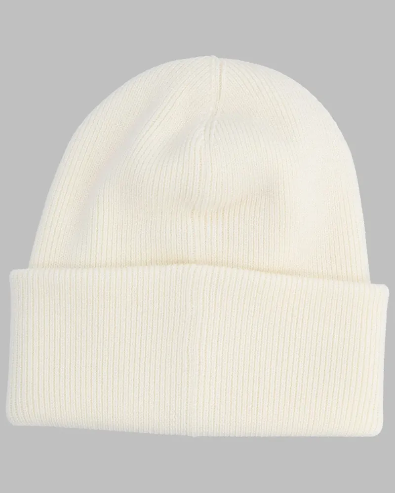 Canada Goose 6936M_9467 Wool Ribbed Winter Hat — White White