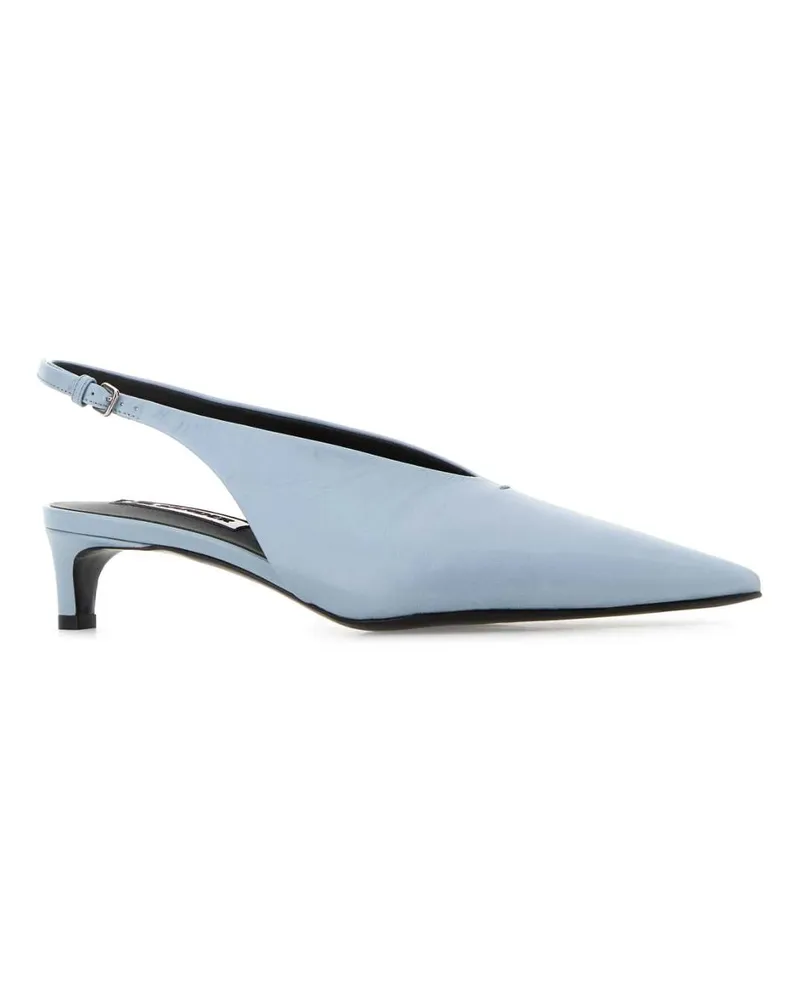 Jil Sander J15wp0128p7588 458 Powderblue Scarpe Con Tacco High Heel Shoes Blue