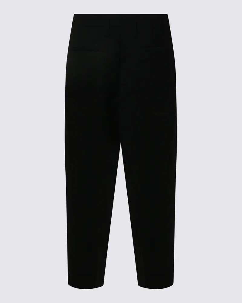 Jil Sander Men's Trousers Black _wv Wm Black