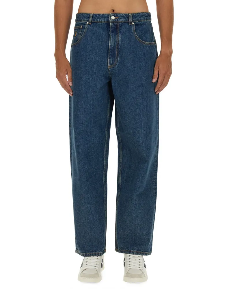 Bally Baggy Fit Cotton Jeans — Denim Denim