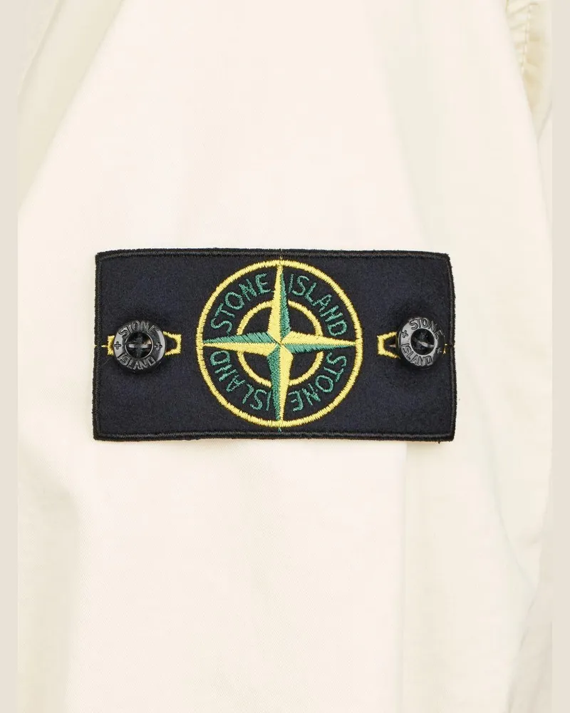 Stone Island Men's Shirt White Cotton White