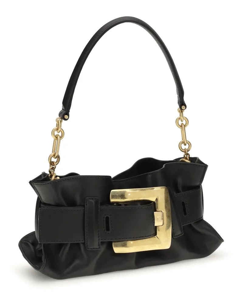 Balmain Shoulder Bag — Black Black