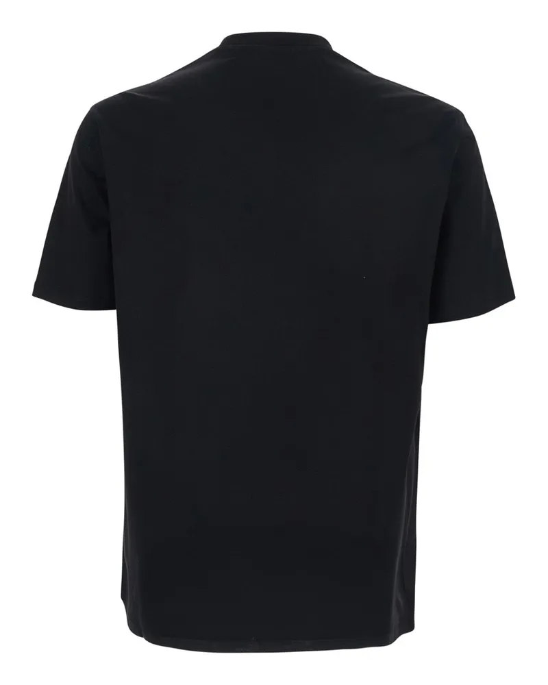 Emporio Armani Men's T-Shirt Black Cotton T-Shirts And Polos Black