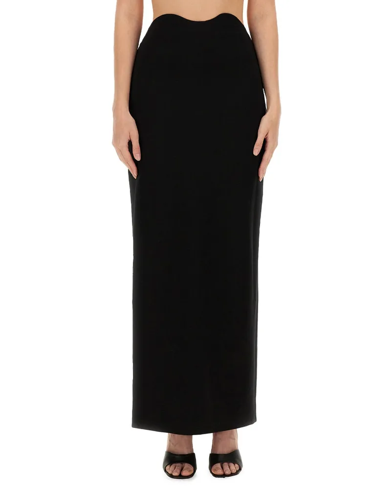 STAUD Petunia Skirt — Black Black