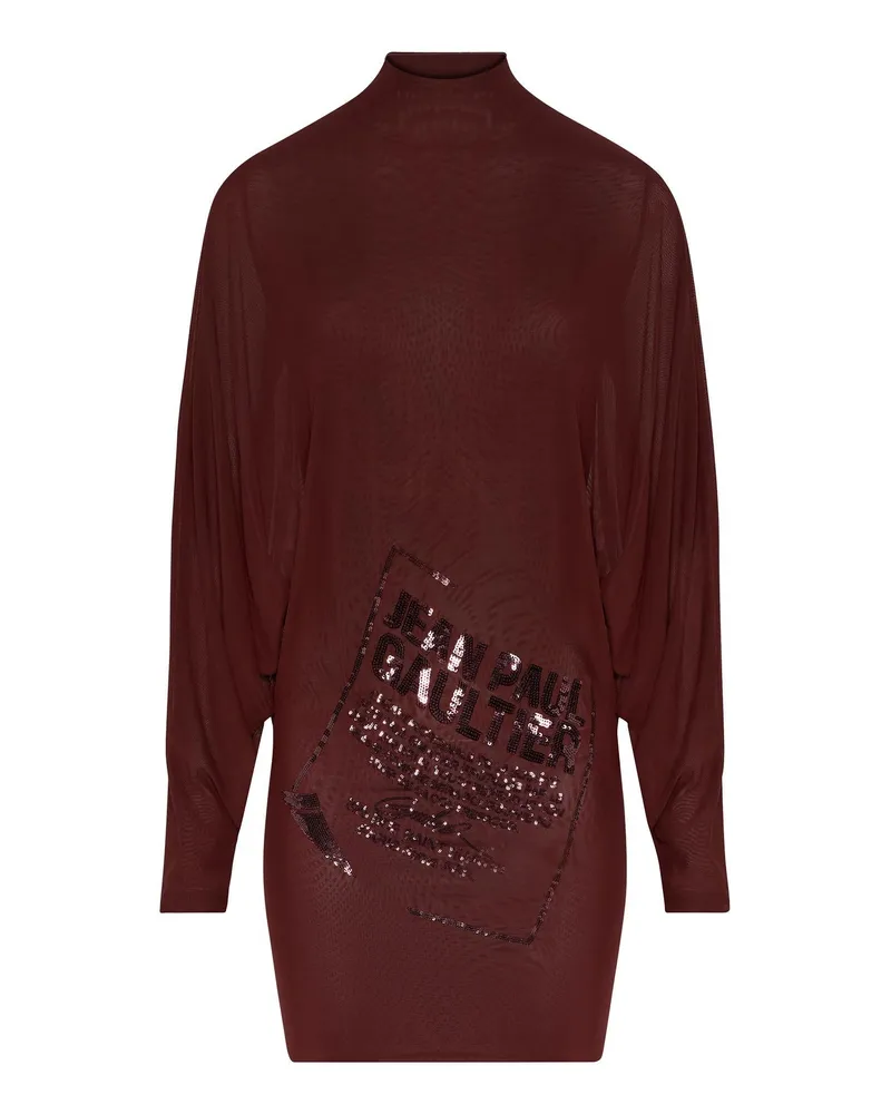 Jean Paul Gaultier Women Dress Burgundy Polyamide Burgundy