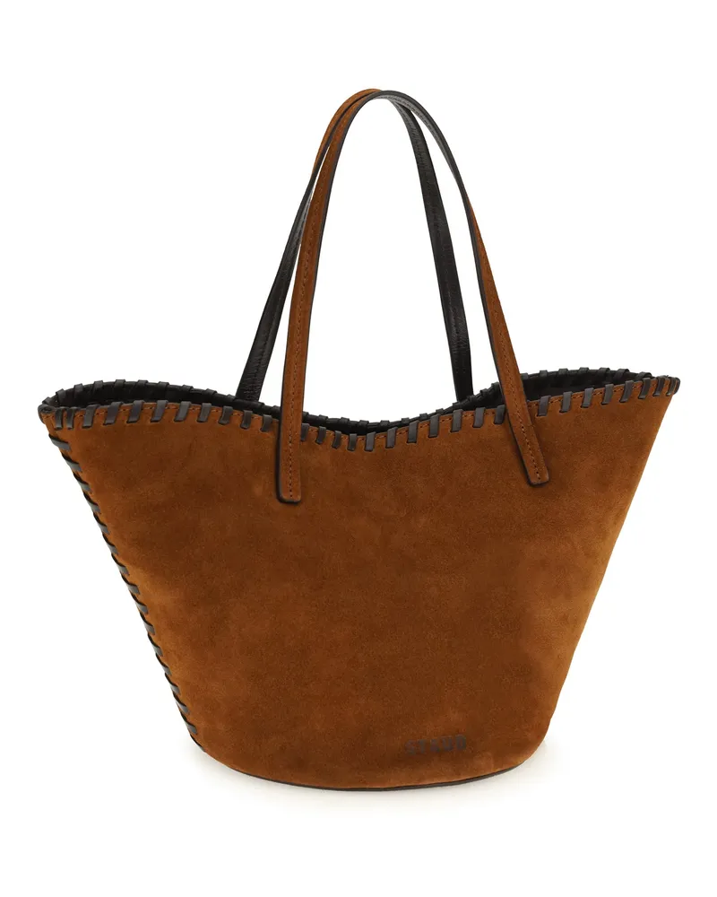 STAUD Caro Bucket Bag — Brown Brown