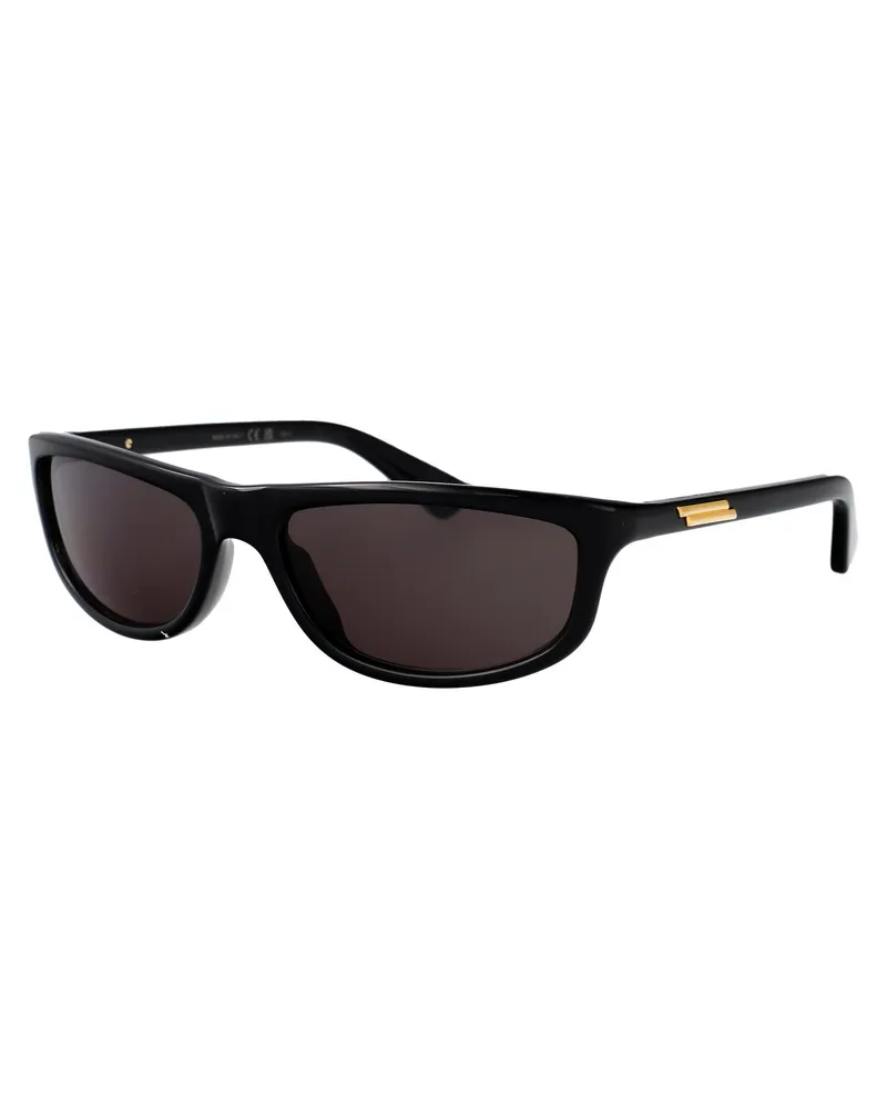 Bottega Veneta Unisex Sunglasses Bv1327s Black-Black-Grey Acetate Black/black/grey Black