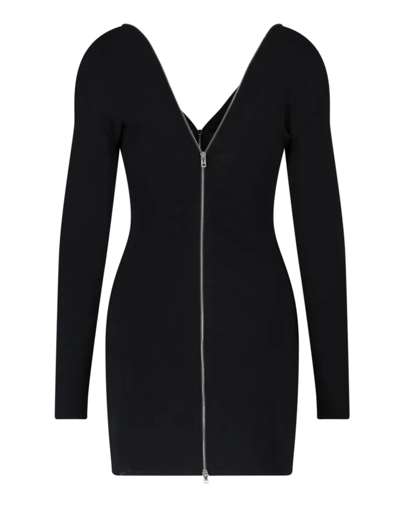 Alexander Wang Women's Dresses Black Viscose Elastan Black