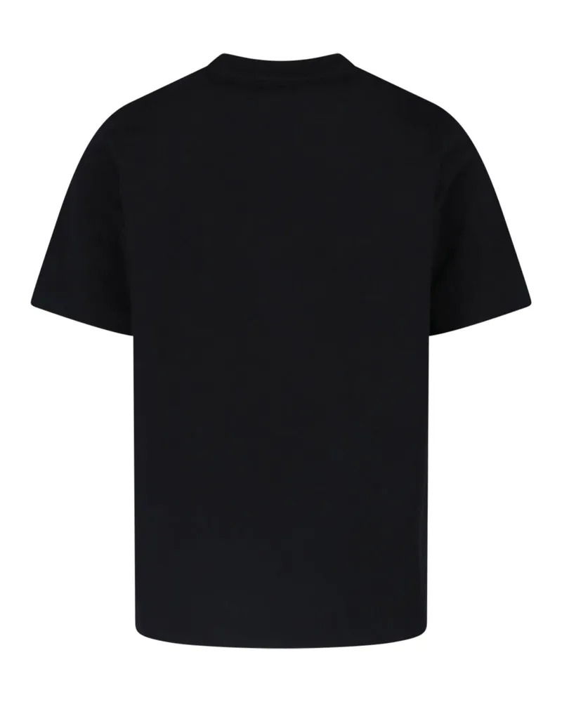 Casablanca Paris Men T-Shirts And Polos Black Organic Cotton Black