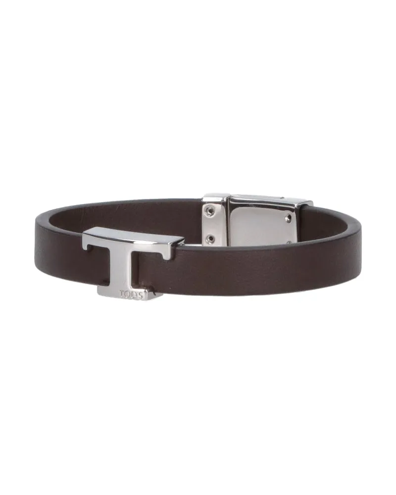 TOD'S Men's Bijoux Brown Calf Leather Brown