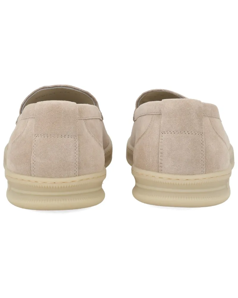 Woolrich Suede Calf Leather Loafer — Beige Beige