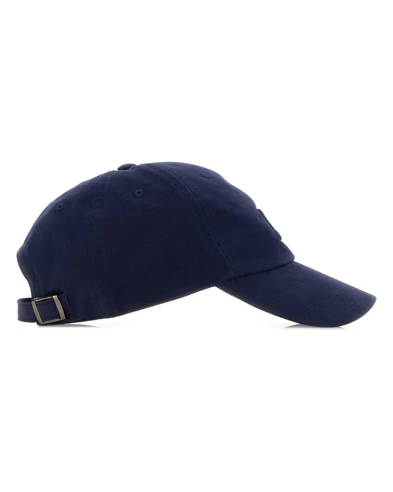 Jil Sander Men's Navy Blue Twill Baseball Cap 403 Exterior: Cotton Cappelli Hat Navy