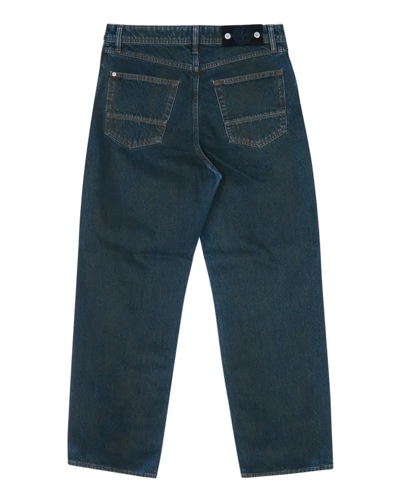 Stone Island Classic Denim Jeans — Blue Blue