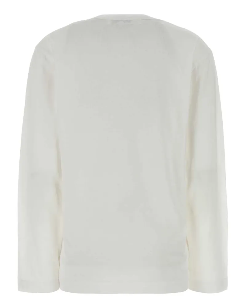 Comme des Garçons Comme Des Garcons Play Sleeve T-Shirt — White White