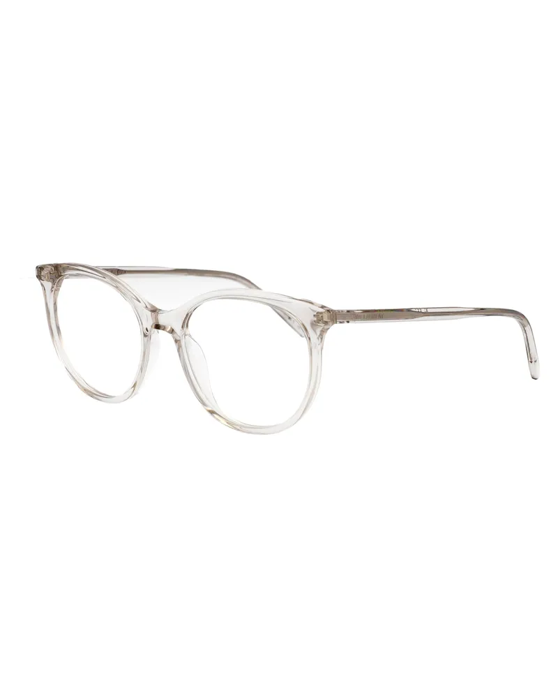 Saint Laurent Women's Sunglasses Beige Acetate Glasses & Frames Beige