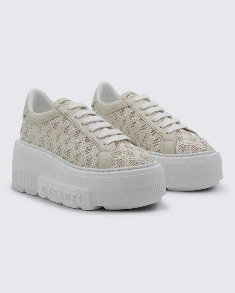 Casadei Women's Sneakers Beige _cover El Sole Beige