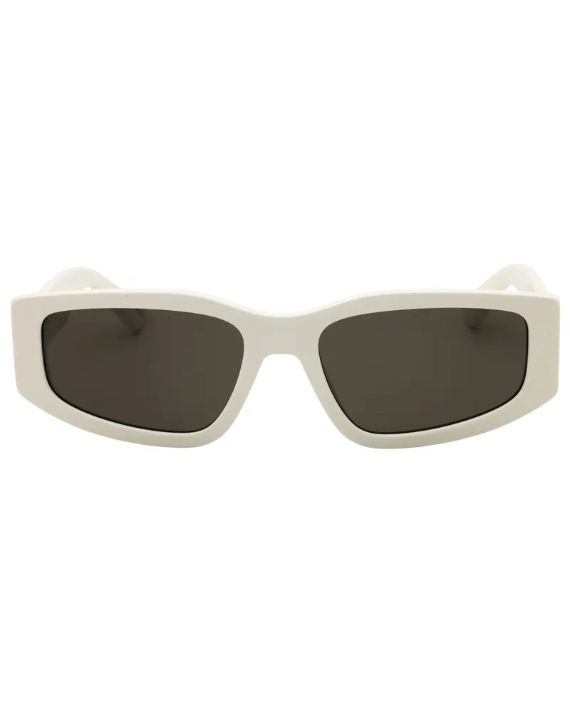 Moschino Men's Mos186-S Sunglasses White White