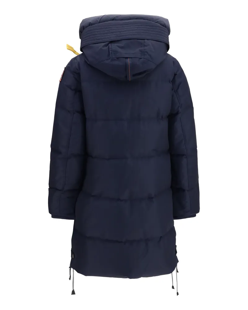 Parajumpers Women's Jacket Bear Long Down Blue Navy Coat Navy