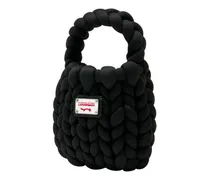 Unisex Marshmallow Mini Bag Black Synthetic