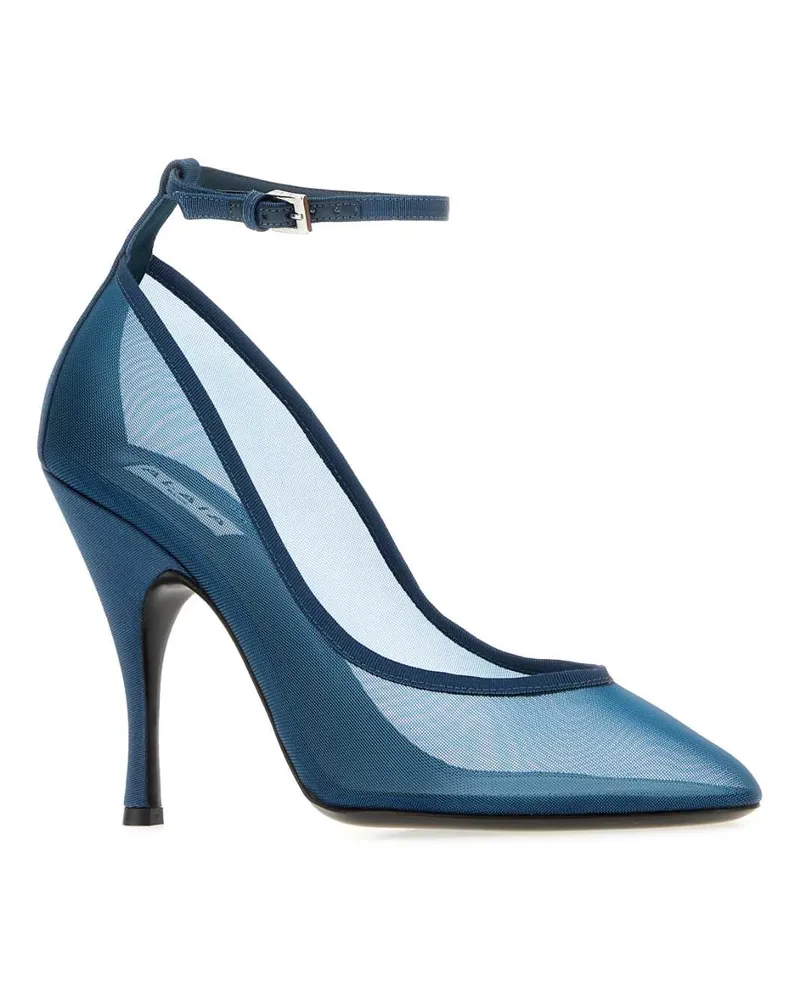 Alaïa Pumps 100 Heels — Blue Blue