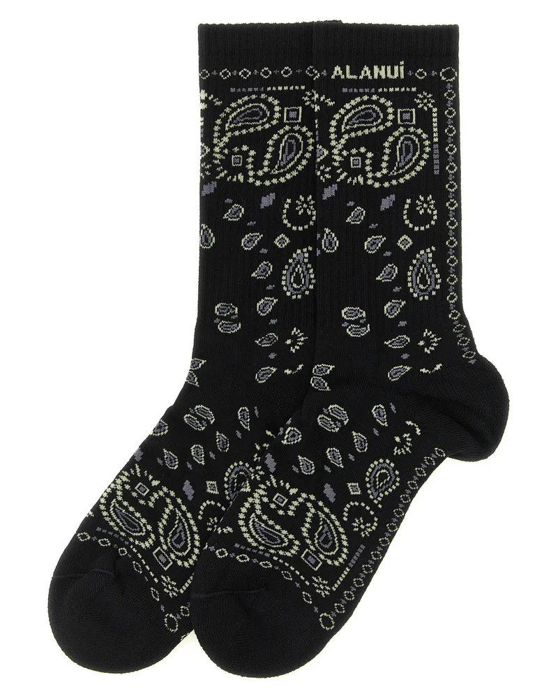 Alanui Bandana Socks 