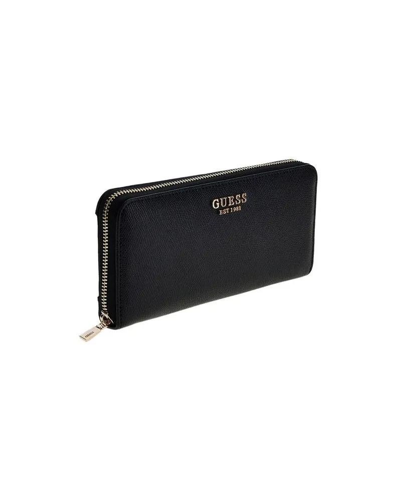 Guess Women's Wallet Black Polyurethane Bags Black