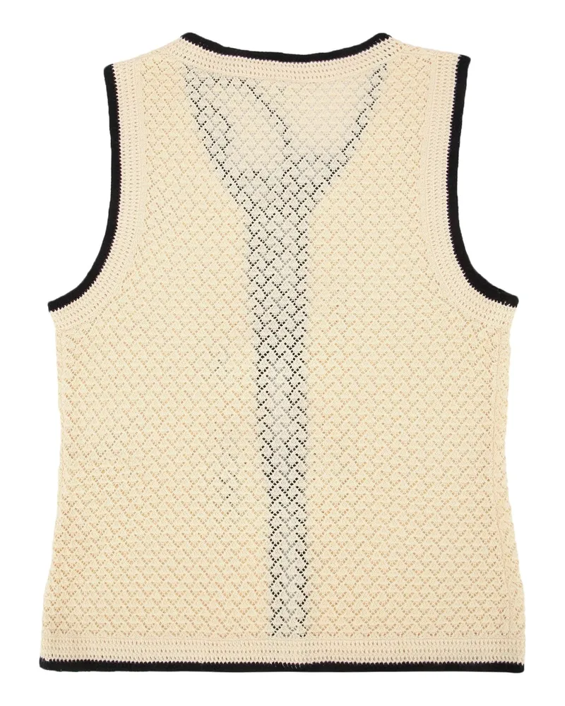 The Garment Women's Plage Vest Bonewblack Giacche E Gilet Jacket Beige
