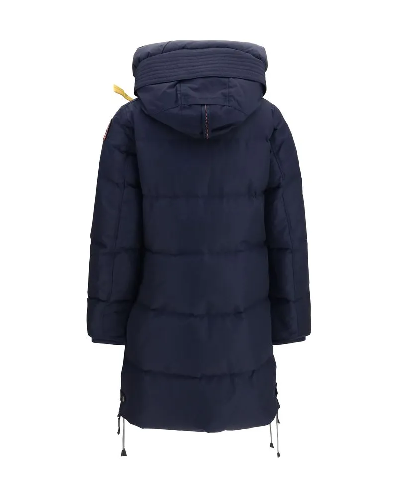 Parajumpers Women's Blue Goose Down Coat Clothing Navy