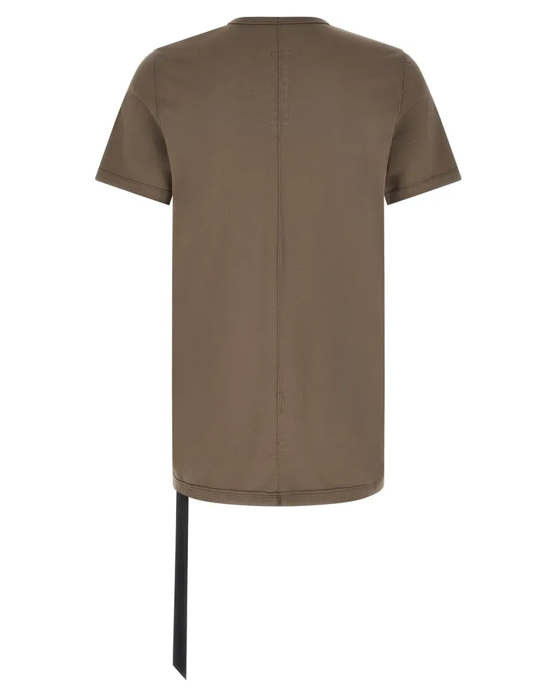 DRKSHDW by Rick Owens Men Gray Cotton T-Shirt Gray