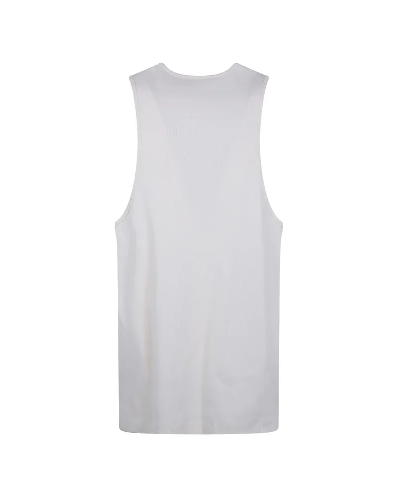 Fear of God Ribbed Cotton Tank Top — White White