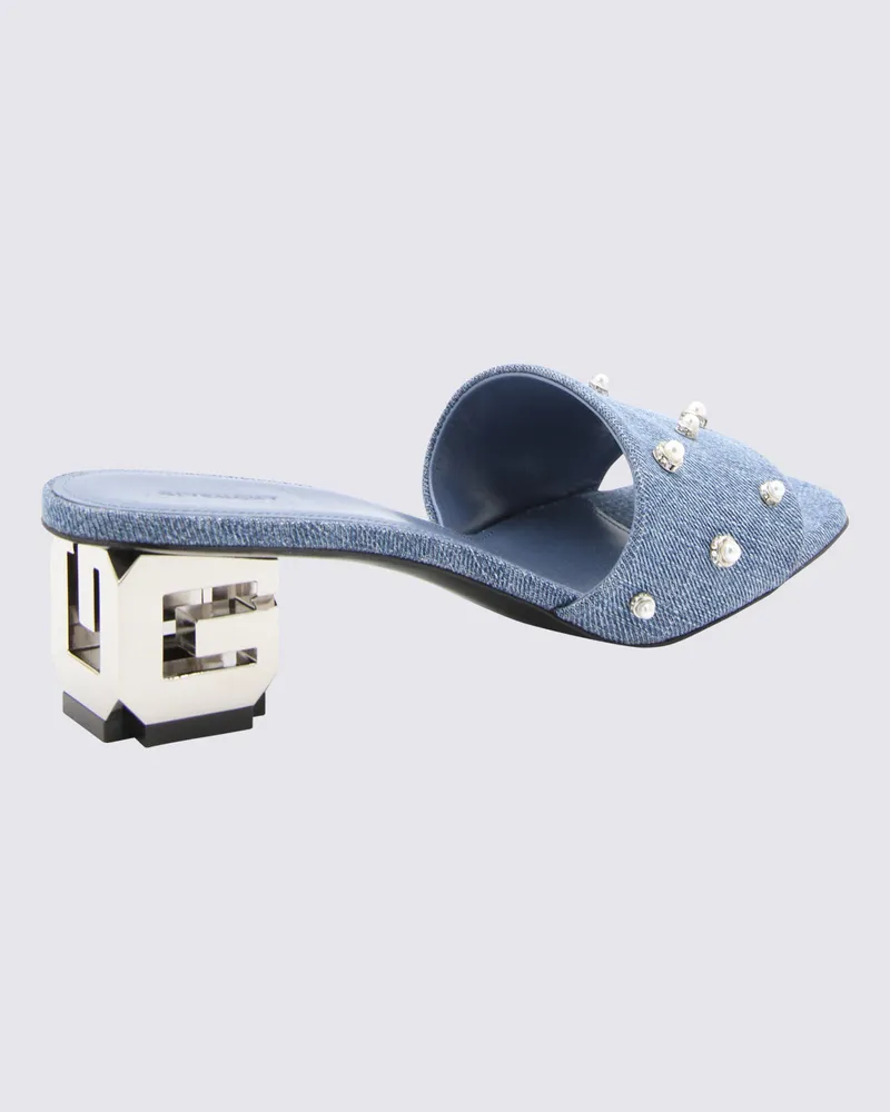 Givenchy Women's Sandals Medium Blue _cover Le - Sole Blue