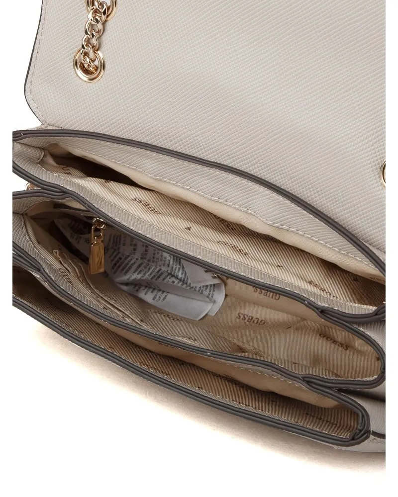 Guess Women's Crossbody Bag Taupe Polyurethane - Crossbody-Bags Taupe