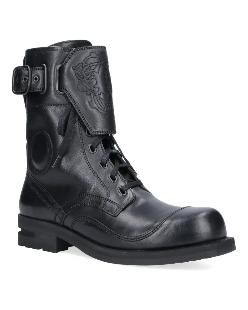 KIKO KOSTADINOV Men's Boots Black Bovine Leather Black