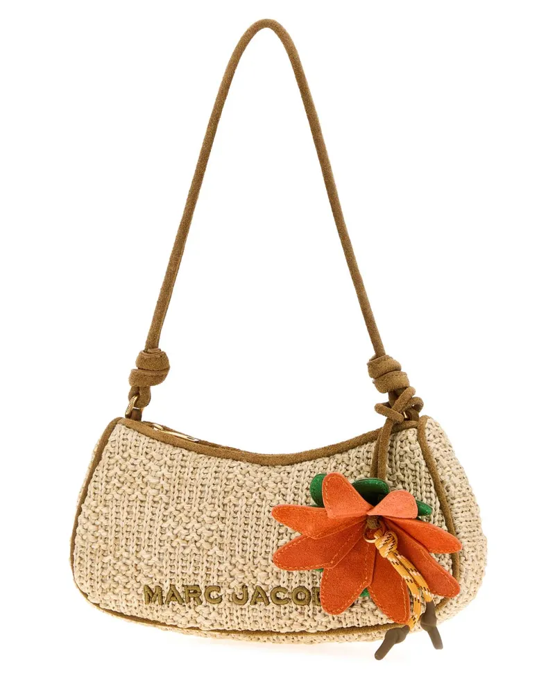 Marc Jacobs Women's Raffia The Summer Shoulder Bag Natural Borse A Mano Beige