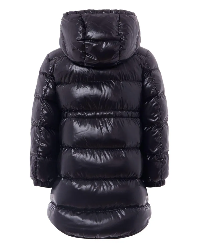 Moncler Girls' Down Jacket Dacca Black Padded Black