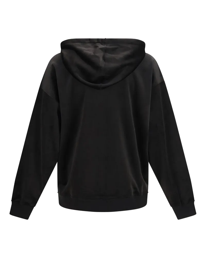 Y-3 Corduroy Zip-Up Hoodie — Black Black