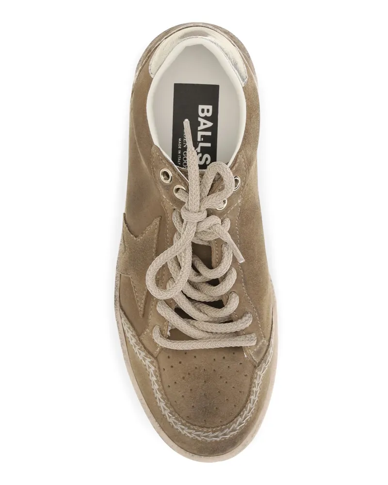 Golden Goose Women's Sneakers Ball Star Tobacco-Gold Trainers Tobacco/gold Tobacco