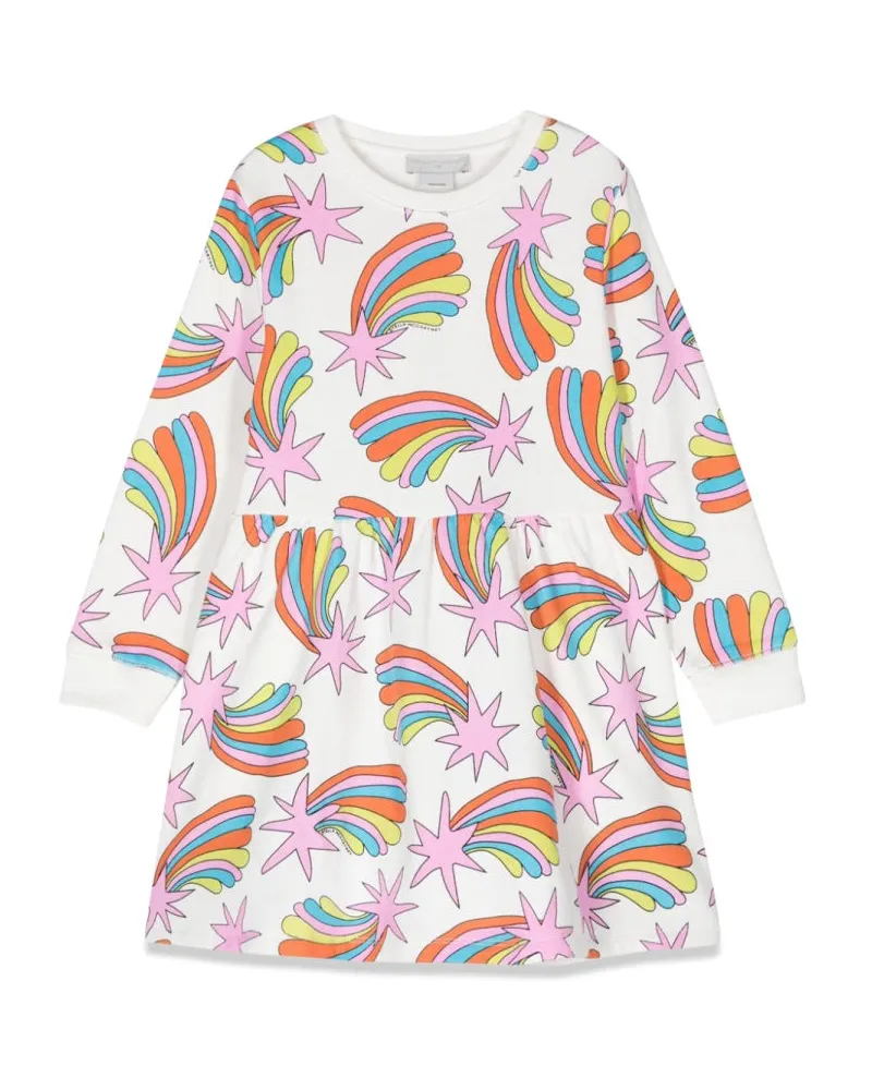 Stella McCartney Jersey Cotton Dress — Multicolor Multicolor