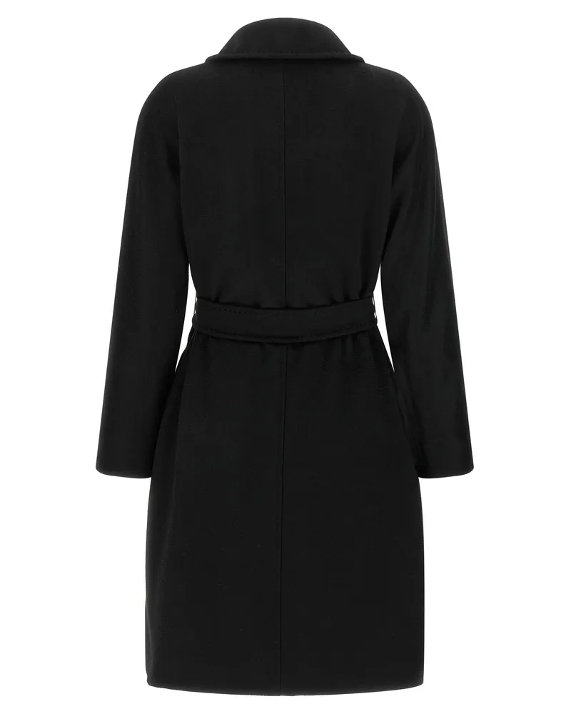 Max Mara Ravenna Coat — Black Black