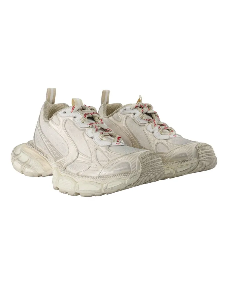 Balenciaga Women's Chunky Sole Design Sneaker Beige Synthetic Beige