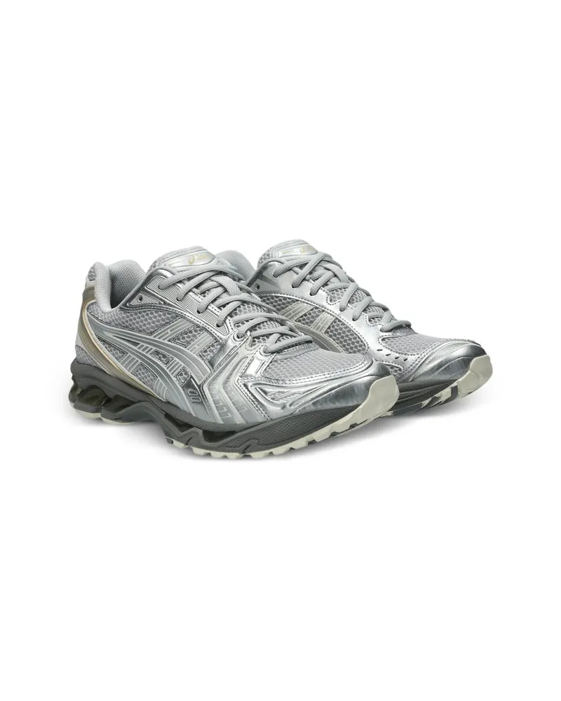Asics Artificial Leather Sneakers — Gray Gray