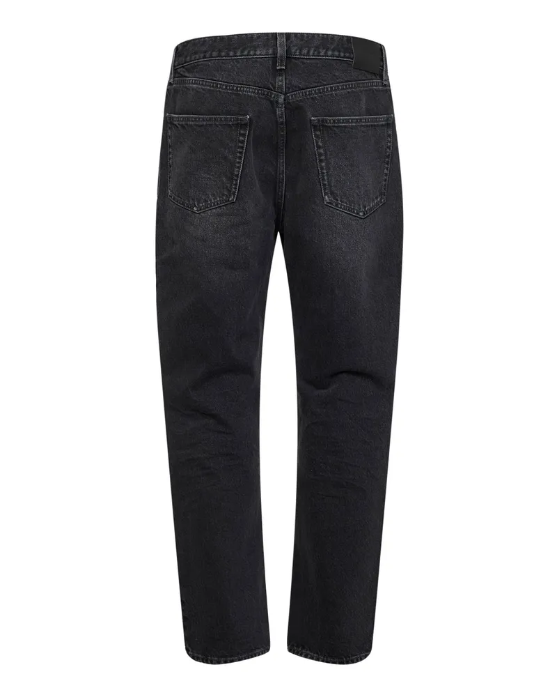 Saint Laurent Men's Jeans Mick Black Denim Cotton Black