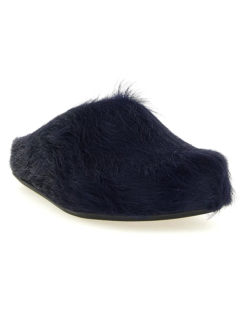 Marni Fussbett Slipper — Midnight blue Midnight