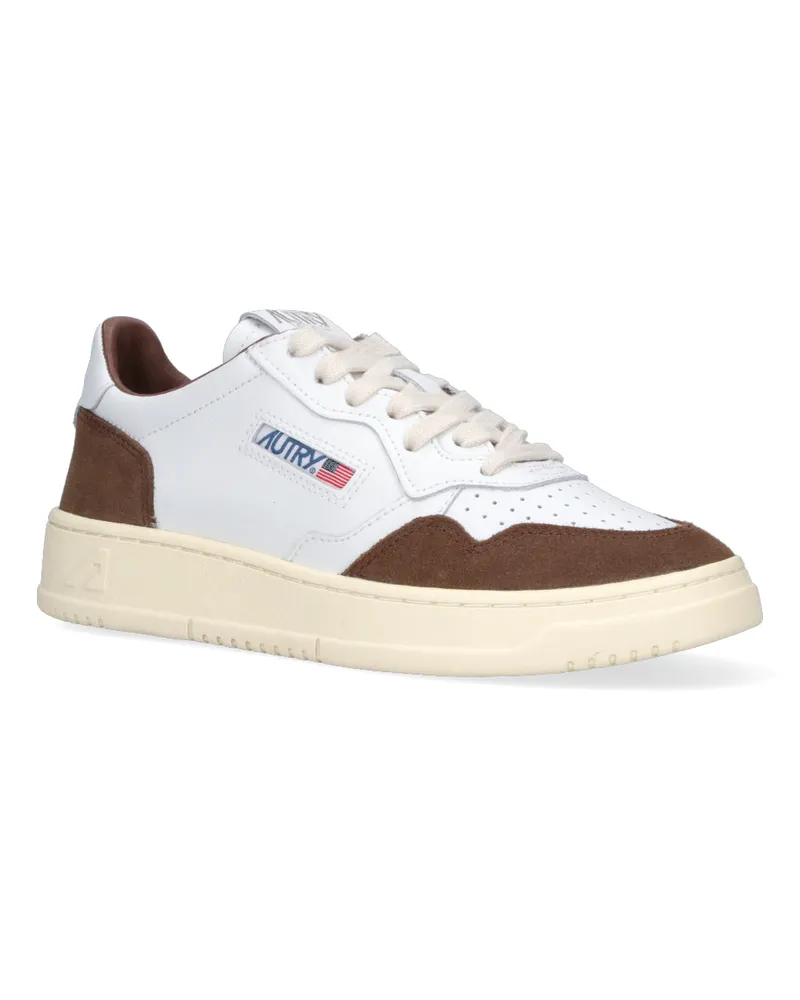 AUTRY Women's Sneakers White Upper: Cow Leather White