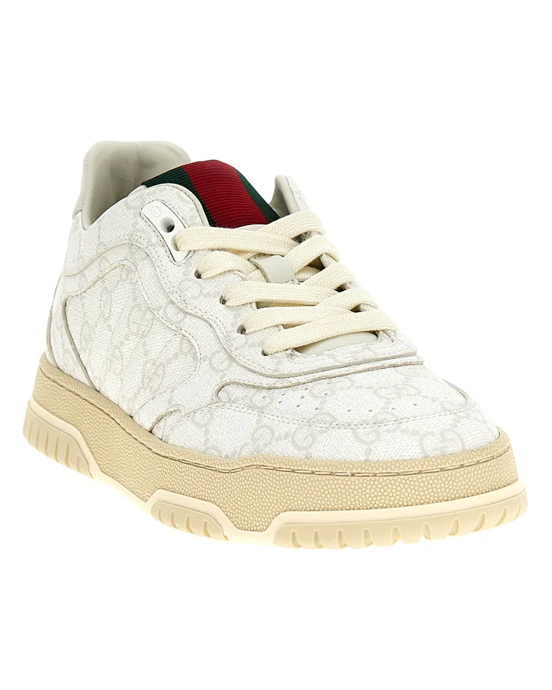 Gucci Re-Web Sneaker — White White