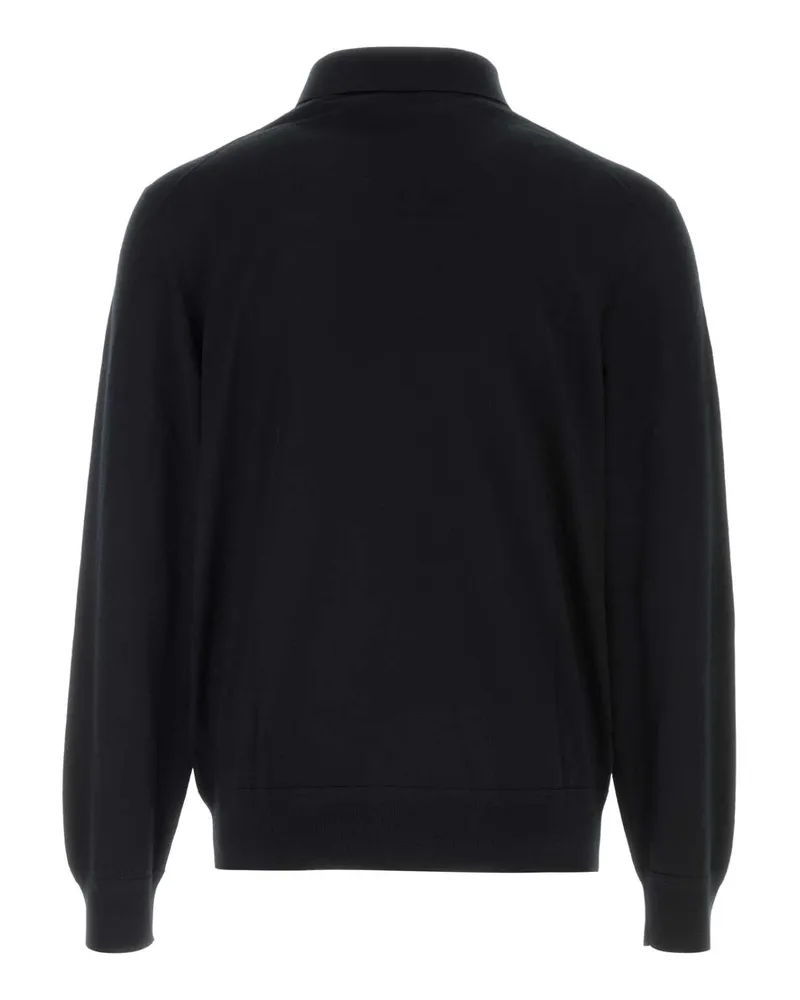Tom Ford Black Exterior: Wool Polo T-shirts And Polos Black