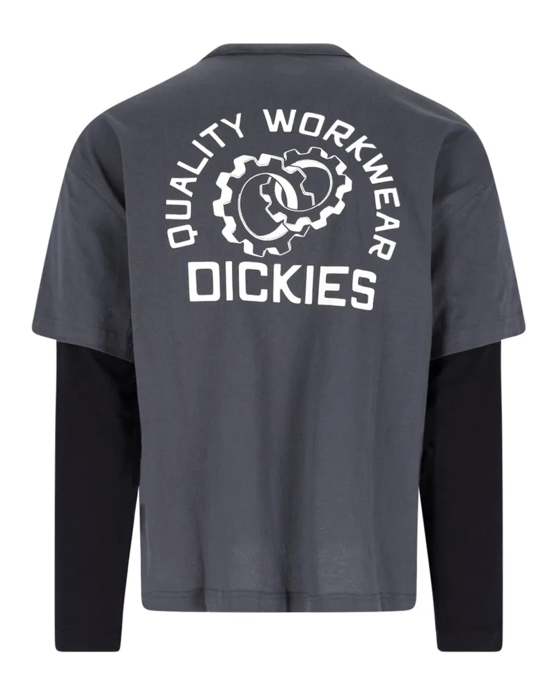Dickies Men's T-Shirts And Polos Grey Cotton Gray